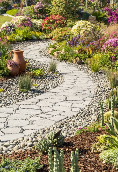 Pathway Landscaping in Conroe