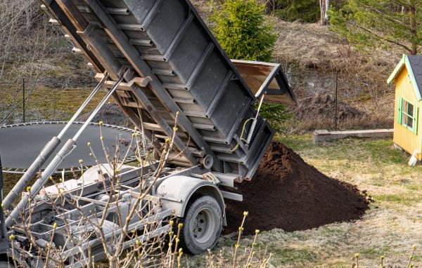Yard Soil Delivery in Conroe