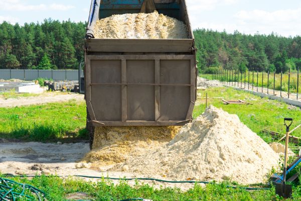 Bulk Sand Delivery in Conroe
