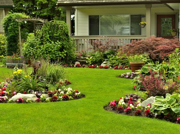 Flower Garden Planting in Conroe