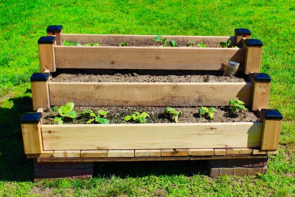 Raised Garden Bed Installation in Conroe